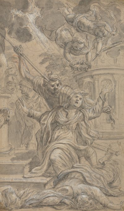 Martyrium von zwei Heiligen Frauen von Cosimo Ulivelli