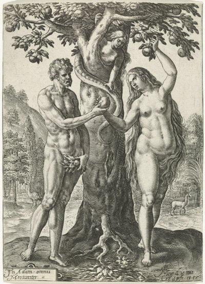 Sündenfall von Crispijn van de Passe (I)