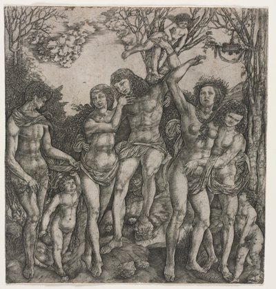 Allegorie der fleischlichen Liebe von Cristofano Robetta