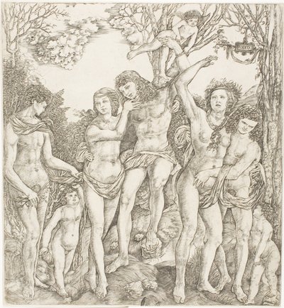 Allegorie der fleischlichen Liebe von Cristofano Robetta