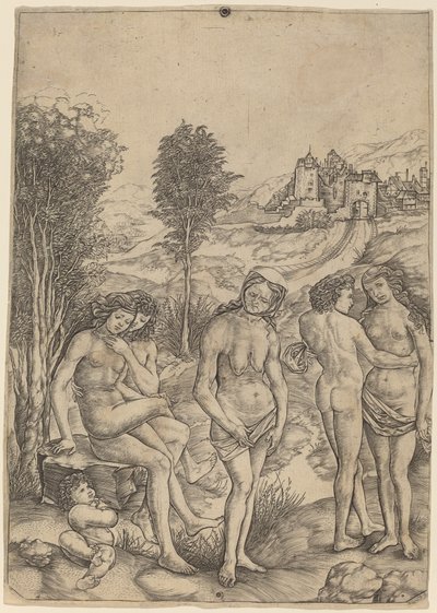 Allegorie des Neides von Cristofano Robetta