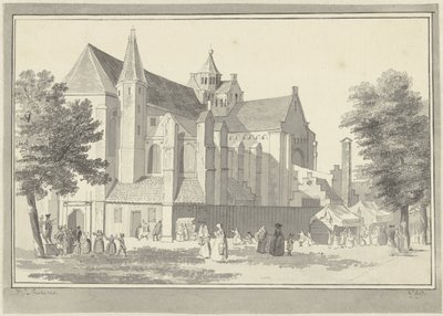 Marienkirche in Utrecht von D.J. Bierens