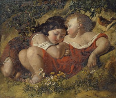 Kinder im Wald von Daniel Maclise