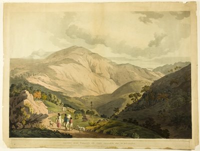 Sandy Bay Valley, St. Helena von Daniel Havell
