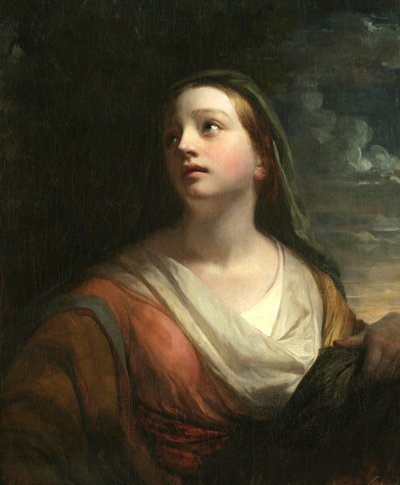 Eine Sibylle, 1839 von Daniel Huntington