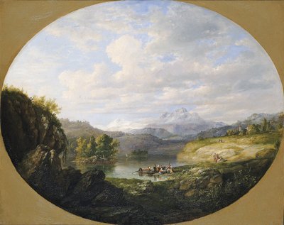 Ein Schweizer See von Daniel Huntington