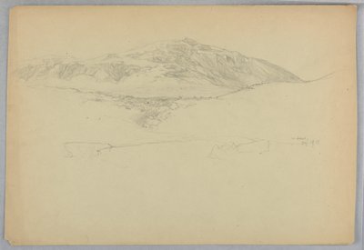 Landschaftsskizze, Mount Desert, Maine von Daniel Huntington