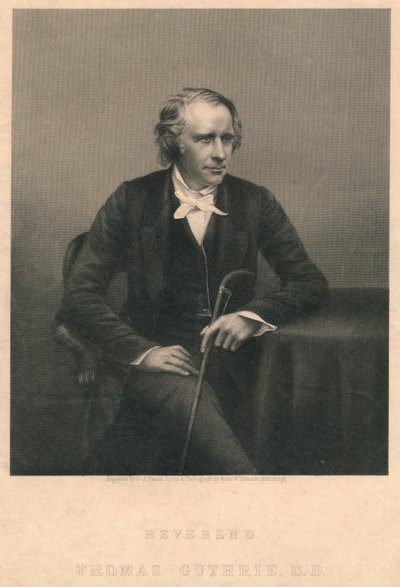 Reverend Thomas Guthrie, D.D., 1850er Jahre von Daniel John Pound
