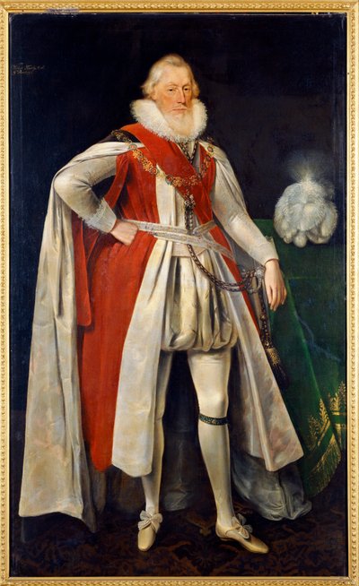 William Knollys, ca. 1620 von Daniel Mytens