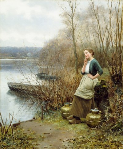 Ein schöner Gedanke von Daniel Ridgway Knight
