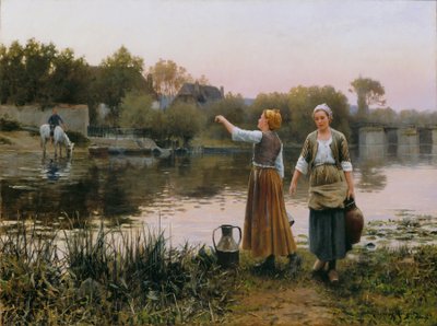 Die Wasserträger von Daniel Ridgway Knight