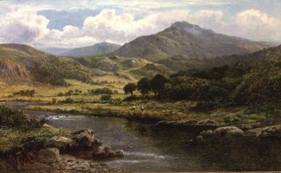 Eine Hochlandflusslandschaft von Daniel Sherrin