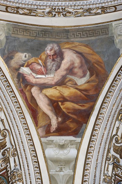 Der heilige Lukas von Daniele Crespi