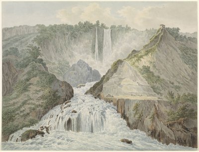 Ansicht der Wasserfälle von Marmore von Daniël Dupré