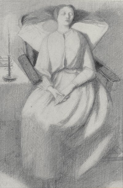 Elizabeth Siddal von Dante Gabriel Charles Rossetti