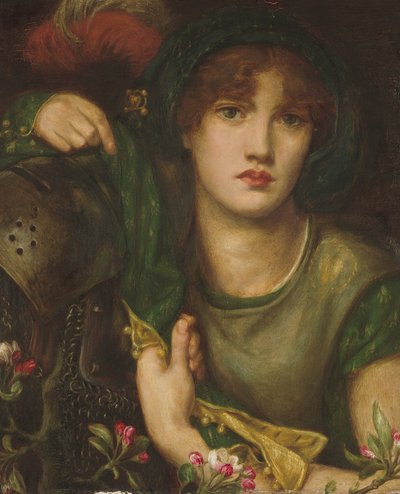 Meine Dame Greensleeves, 1863 von Dante Gabriel Charles Rossetti