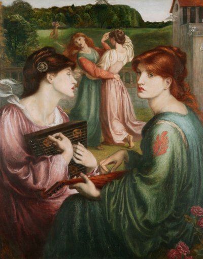 Die Laube von Dante Gabriel Charles Rossetti