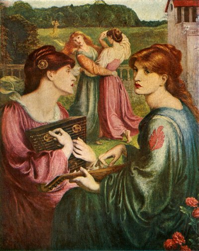 Die Laube Wiese, 1850-1872 von Dante Gabriel Charles Rossetti