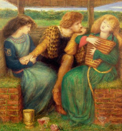 Die gnadenlose Dame von Dante Gabriel Charles Rossetti
