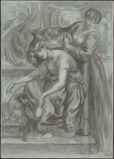 Desdemonas Todessong von Dante Gabriel Rossetti