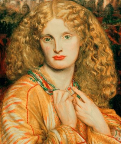 Helena von Troja von Dante Gabriel Charles Rossetti