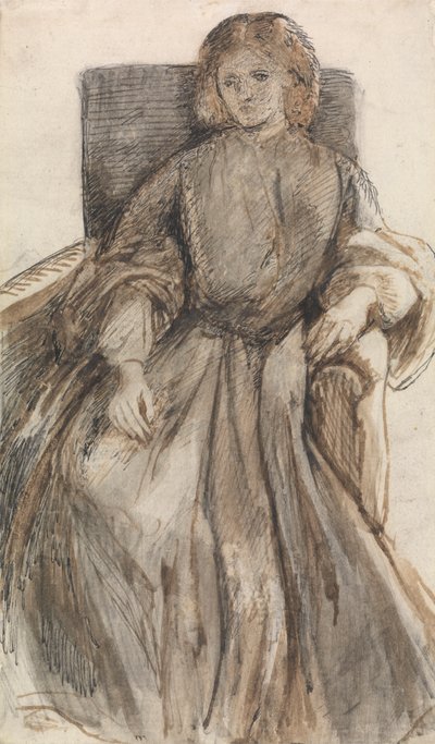 Miss Elizabeth Siddal von Dante Gabriel Rossetti