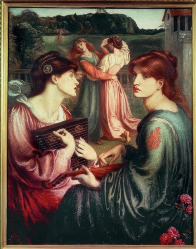 Die Laube von Dante Gabriel Charles Rossetti