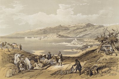 Sidon mit Blick auf den Libanon von David (after) Roberts