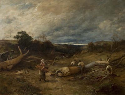 Herzen aus Eiche von David Bates