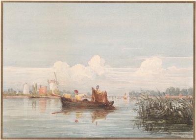 Die Themse bei Battersea von David Cox