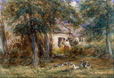 Wassermühle von David Cox