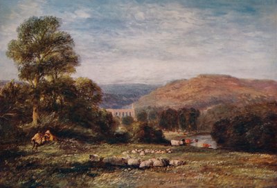 Bolton Abbey, 1850 von David Cox the elder