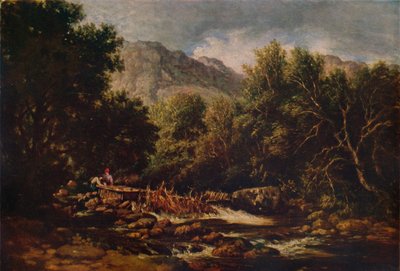 Am Lledr, ca. 1844 von David Cox the elder
