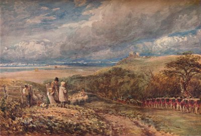 Frieden und Krieg, ca. 1848 von David Cox the elder