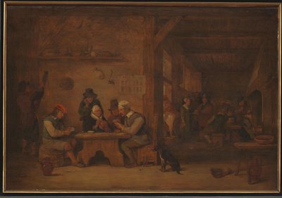 Inneres eines Gasthauses von David I Teniers