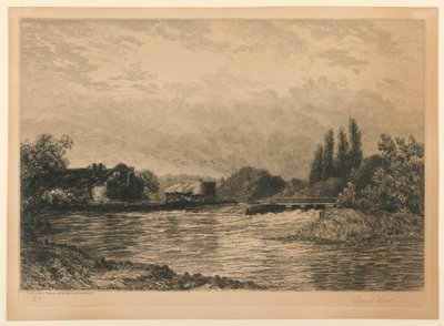 Pangbourne Weir von David Law