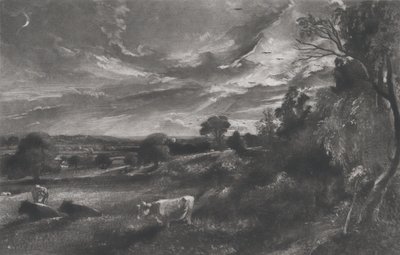 Sommerabend, 1831 von David Lucas