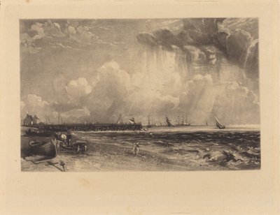 Yarmouth, Norfolk von David Lucas after John Constable