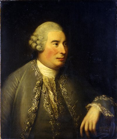 Porträt von David Hume von David Martin