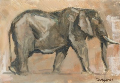 Bullenelefant von David Mayer