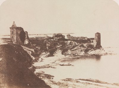 St. Andrews Schloss, von Südosten von David Octavius Hill