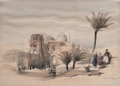 Kirche des Heiligen Grabes, Jerusalem von David Roberts