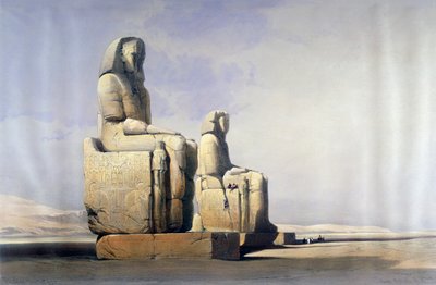 Theben, 4. Dezember 1838, 19. Jahrhundert von David Roberts