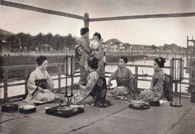 Ein japanisches Mahl von David Stevenson and Co