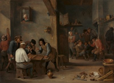 Backgammon-Spiel von David Teniers