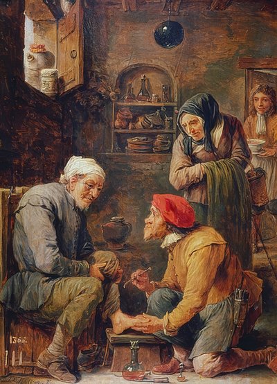 Chirurgische Operation von David Teniers the Elder