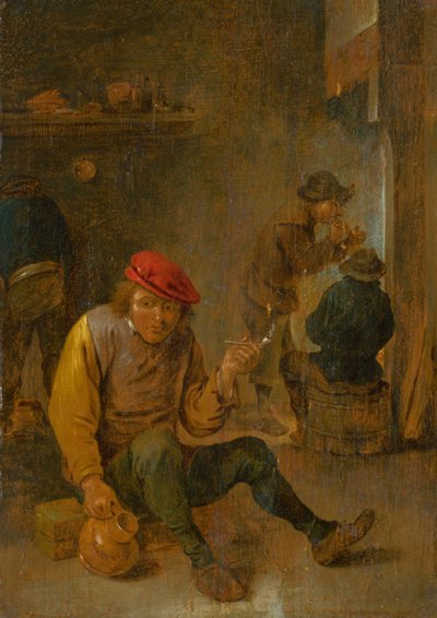 Ein Raucher, ca. 1650 von David Teniers the Younger