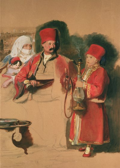Porträt von Sotiri, 19. Jahrhundert von David Wilkie
