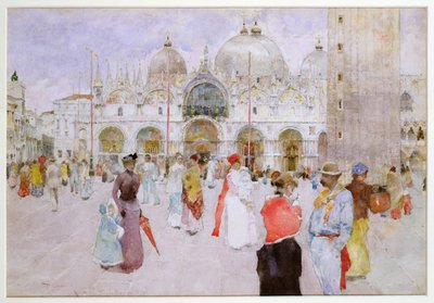 Die Piazza di San Marco, Venedig von David Woodlock