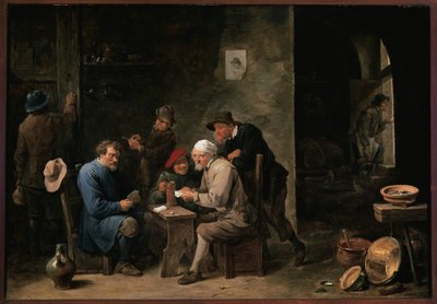 Kartenspieler von David Teniers the Younger